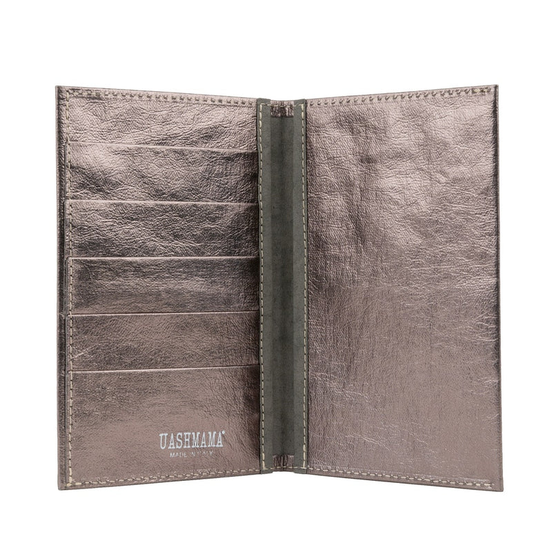 Metallic Large Wallet ~ vegan