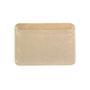 Metallic Card Slip ~ vegan