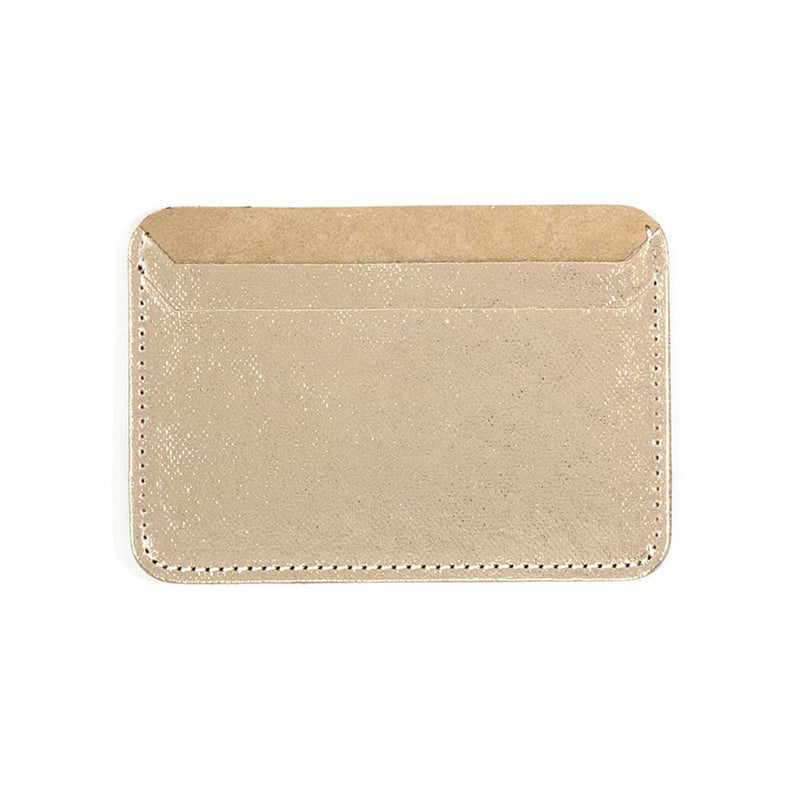 Metallic Card Slip ~ vegan