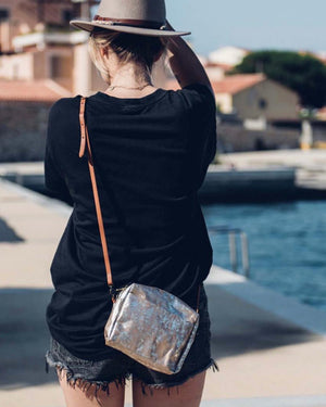 Shoulder Pochette Metallic