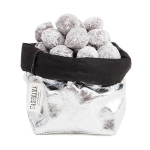 Metallic Bag Silver Black